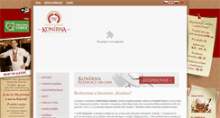 Desktop Screenshot of konirna.eu